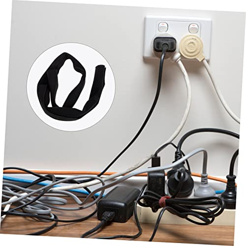 DOITOOL Flexible Neoprene Cord Management Sleeve Cable Wrap Cover for Desk Computer and Office Organization Protects Wires from Pets Bending and Tangles Sleek miniatura 2