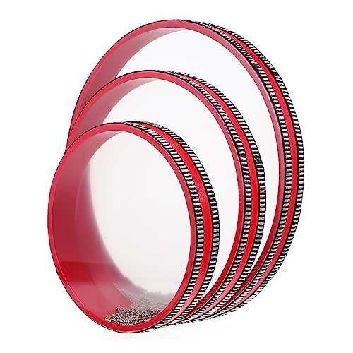 Sosoport 3pcs Ocean Drums for Boys and Girls Adults Wave Sound Percussion Instruments Musical Drums Set Perfect for Learning Music