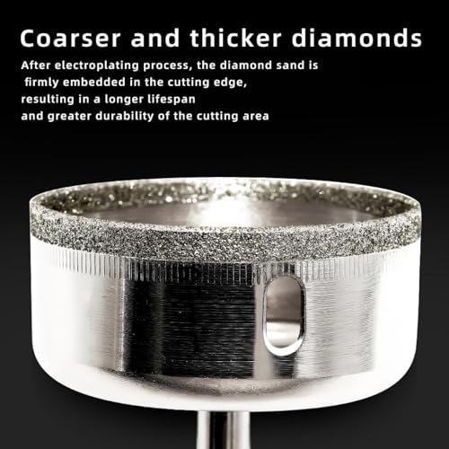 Broca diamante 28mm para azulejo mármol vidrio cerámica miniatura 6