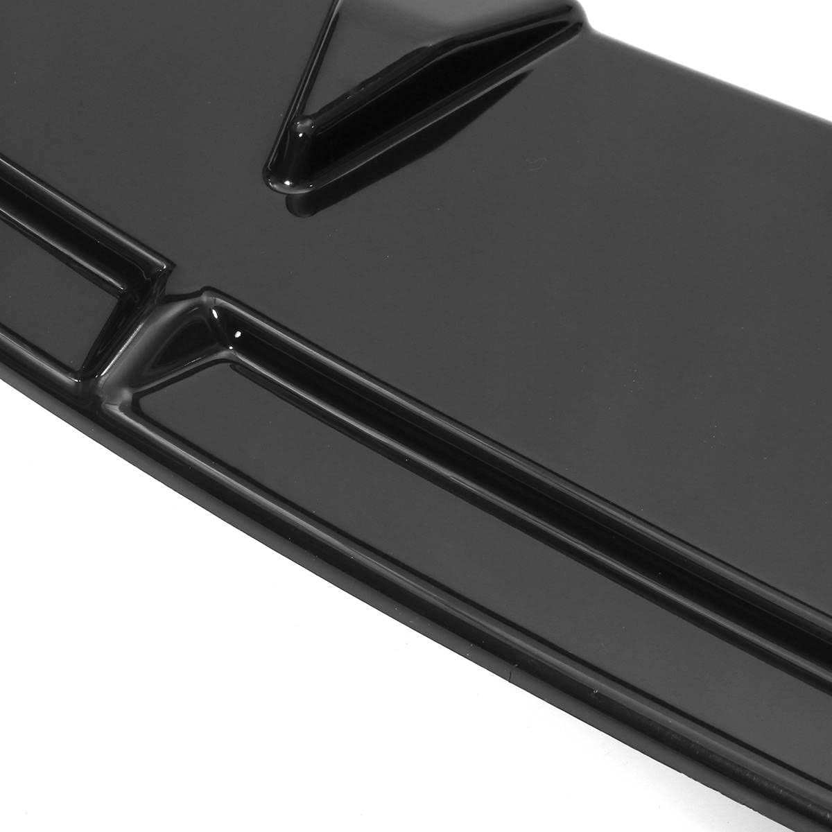 Coche Alerón Delantero Parachoques para Mitsubishi ASX Pajero Outlander Grandis Zinger Galant Lancer-Ex Fortis Eclipse | Spoiler Difusor Protección Deflector Labio Spoiler Difusor