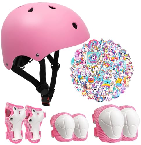 YORITA Kids Helmet with Knee Pads