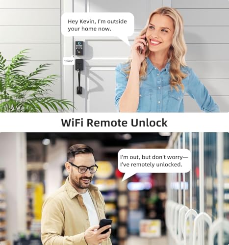 WiFi Smart Lock Front Door - HEANTLE Keyless Entry Door Lock - image 5