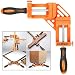 HORUSDY Quick-Jaw Right Angle 90 Degree Corner Clamp for Welding, Wood-working, Photo Framing - Best Unique Tool Gift for Men