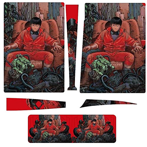 PS5 �X�L���V�[�� Akira �A�L�� ����f PS5 �X�e�b�J�[�Q�[���@ Playstation5 �Z�b�g PS5�h���C�u�� �ɑΉ� �ی�J�o�[ �{�� �R���g���[���[ �X�L���t�B���� �J�o�[ �X�e�b�J�[ �C�A�h�~ ����h�~ �h�w�� �ی�V�[�� �S�ʕی�