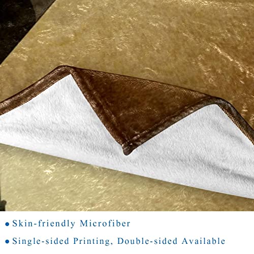 Couverture douce en microfibre polaire de qualité supérieure grunge - 3