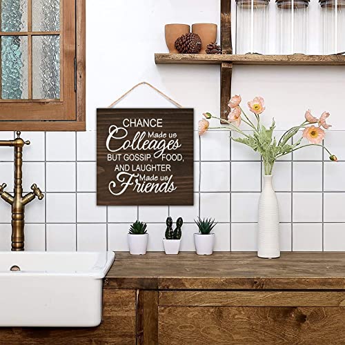 Panneau de motivation en木 bois rustique premium 30 cm - 6