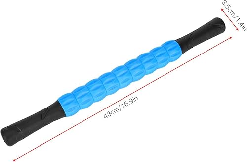 Miniatura 7 de Varillas de masaje muscular, rodillo muscular, rodillo de masaje muscular de PVC para aliviar el dolor muscular, calambres calambres, masaje,
