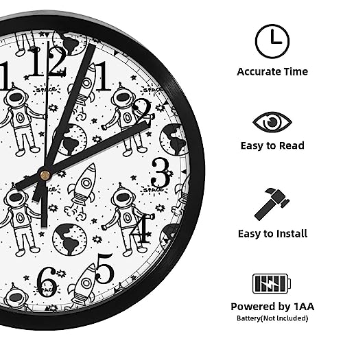Horloge murale silencieuse pour éliminer le bruit nocturne