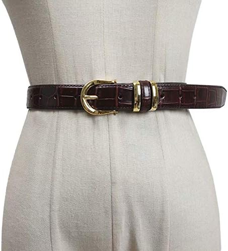 Amazon Co Jp 女性の革ベルトリアルレザーガードル女性のウエストベルトスカートスーツセータードレス装飾ベルトに適しています 服 ファッション小物