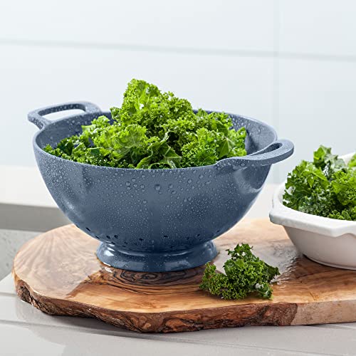 Zeal Melamine Colander/Strainer (20cm) -Red, Blue - Image 2