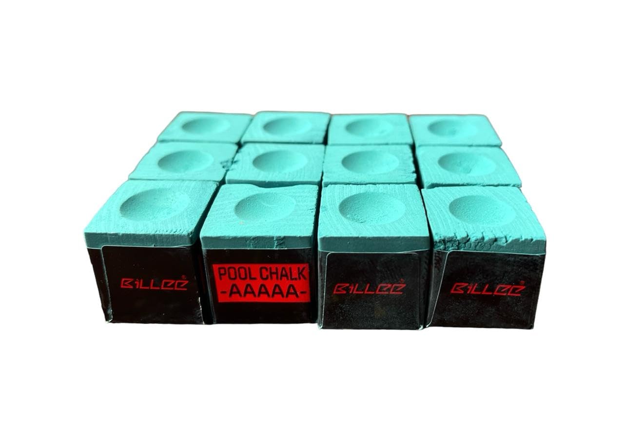 Billi Billiard Snooker Pool Chalk 12 Pcs Green (B015EB70W0) Amazon Price History, Amazon Price Tracker