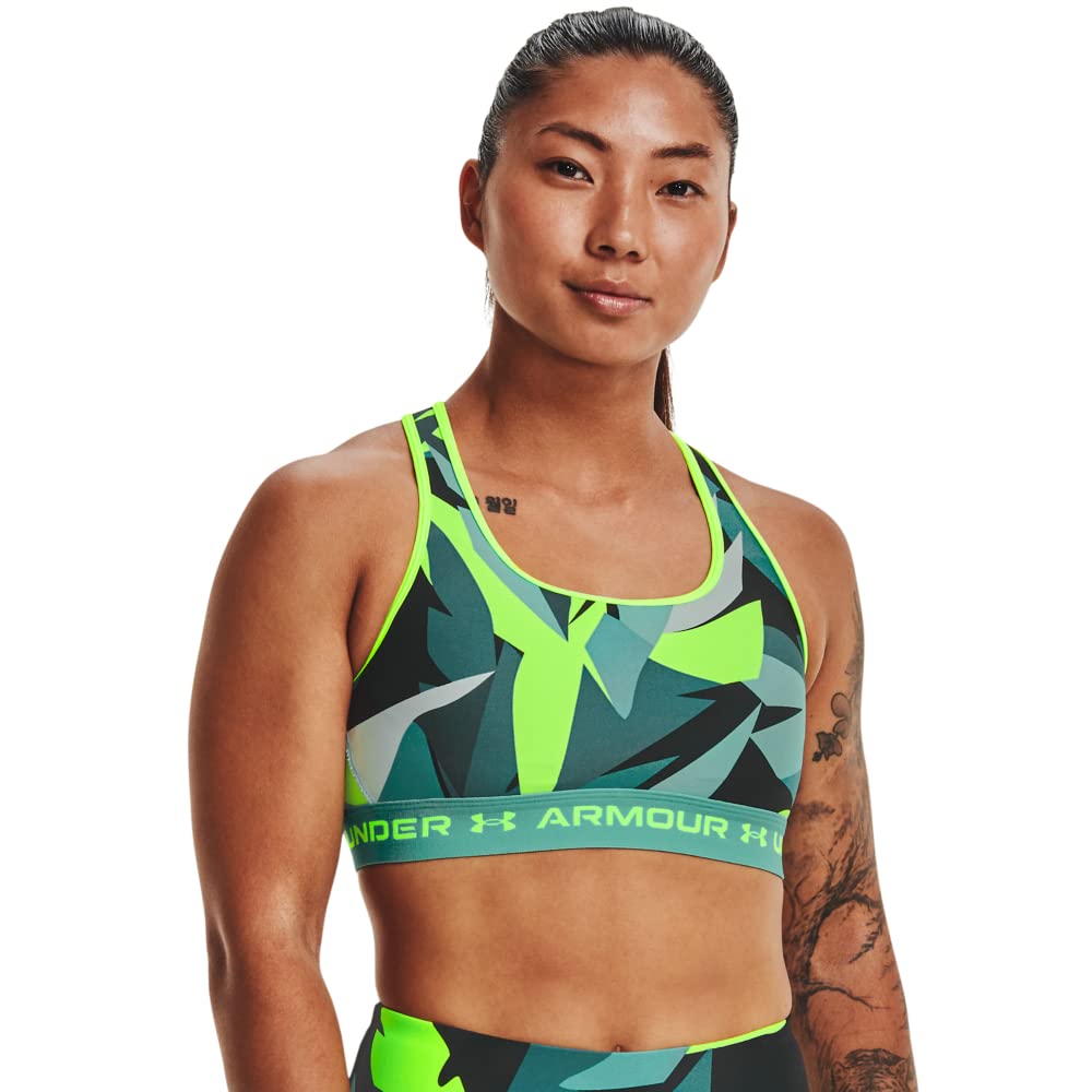 Under Armour Cross-Back Mid Impact Bra