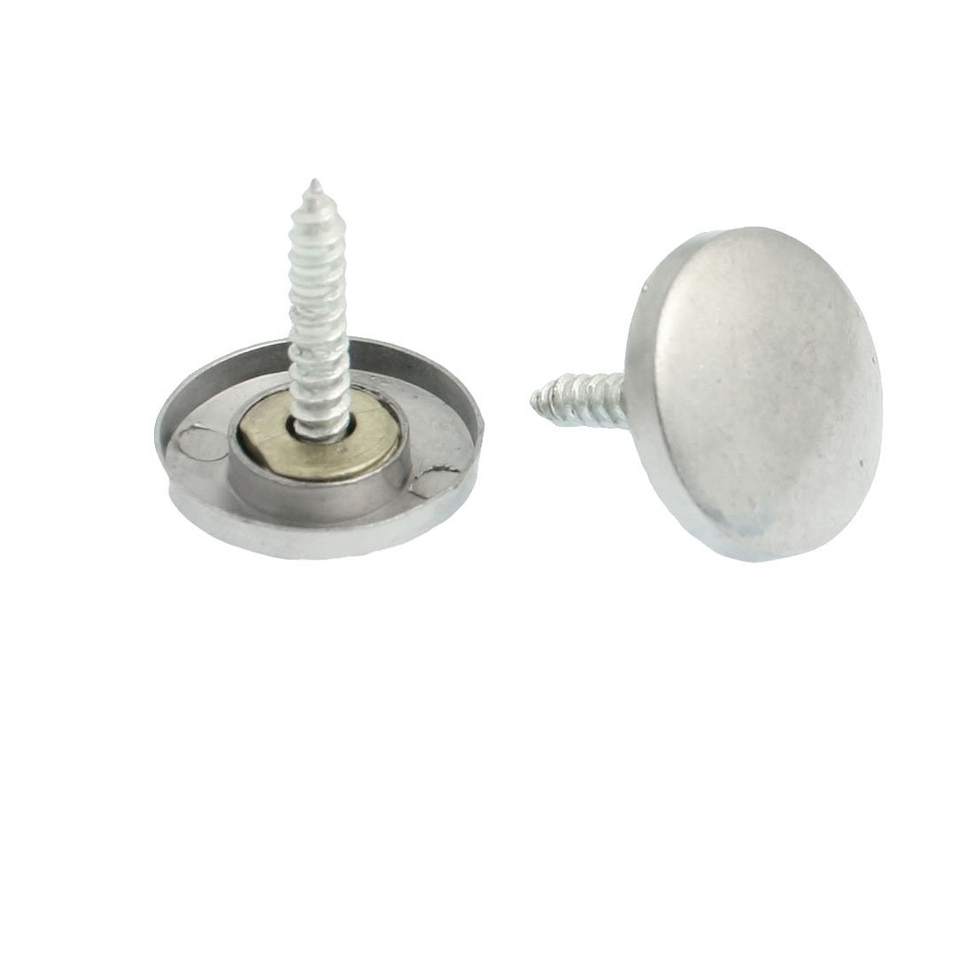 Aexit 4 Pcs Quality Parts Mirror Fitting Parts 22mm Diameter Screw Cap Metal Nails Model:35as174qo687