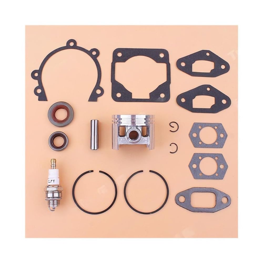 Bougies d'allumage et piston 46 mm pour réparer la compression du souffleur SR420