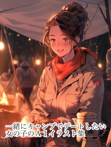一緒にキャンプでデートしたい女の子のAIイラスト集