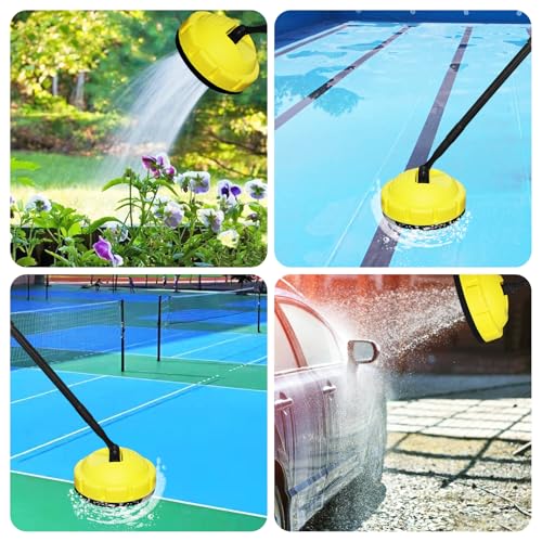 Viceda High Pressure Patio Cleaner for K1-K7,Pressure Washer Rotating Attachment with Long Handle for Outdoor Car and Driveway Cleaning,Versatile Pressure Washer Accessory Set 7 Viceda High Pressure Patio Cleaner for K1-K7,Pressure Washer Rotating Attachment with Long Handle for Outdoor Car and Driveway Cleaning,Versatile Pressure Washer Accessory Set - Image 7