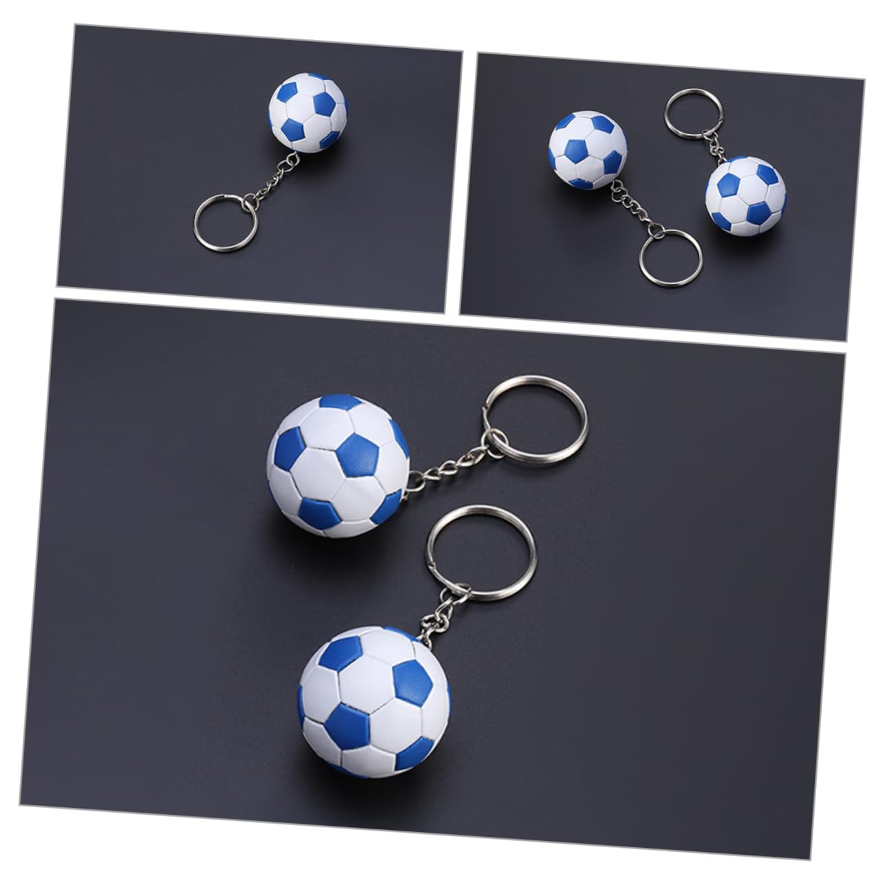 Toddmomy Llaveros Colgantes De Fútbol Accesorios De Moda Claves Perfectos Decorar Y Regalar