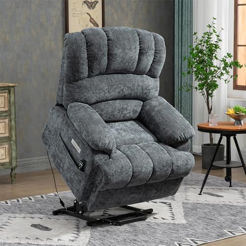 Sillón ergonómico reclinable con masaje y USB