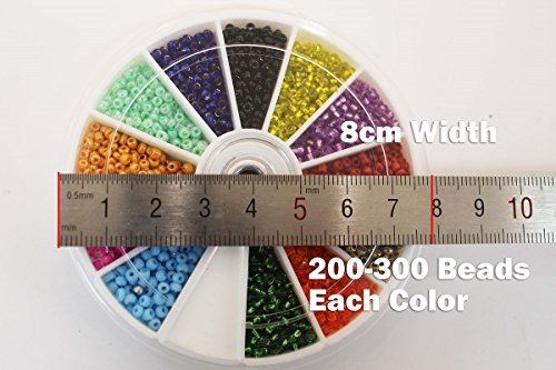 Tigofly 24 Colors Fishing Beads Small Sinking Glass Ceramic Mimic Nymph Head Shrimp Crab Bee Eyes #TOP4