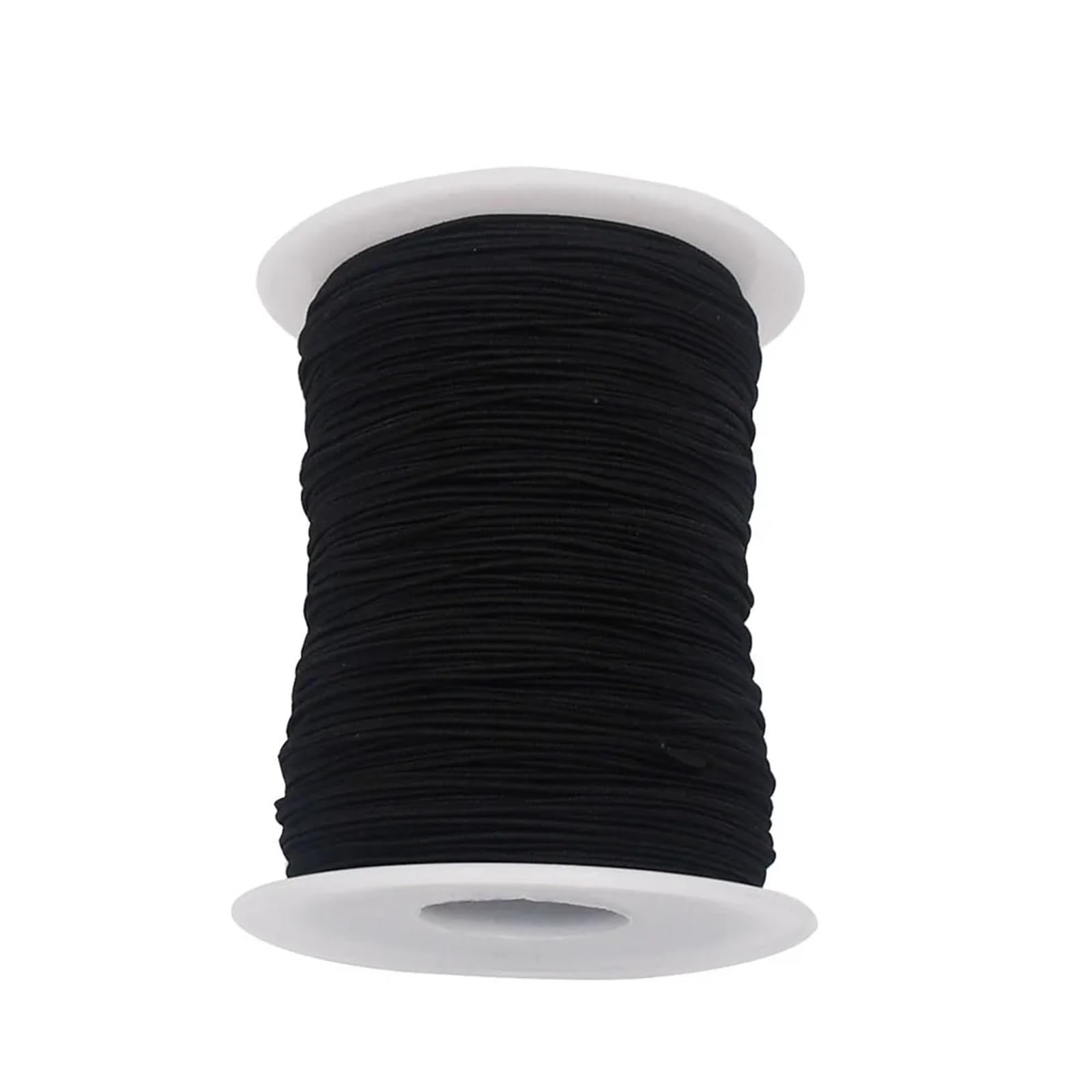 Elastic String for Bracelets 10Roll Cord for Sturdy Stretchy Bracelet for Jewelry Making, Necklaces, Beading and Crafts 100M/roll(Black)