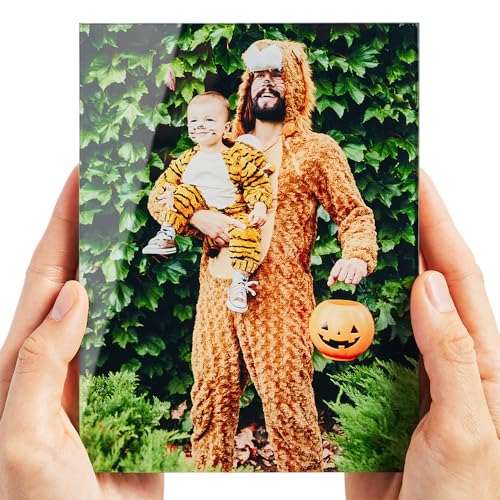 Fracture Custom Glass Photo Print – 4.8' x 6.4' | Extra Small Portrait Size | Upload Your Own Photo | Fade-Resistant Glass Wall Art