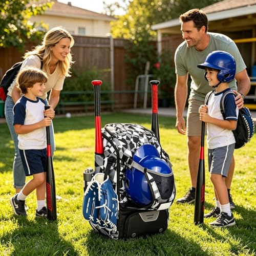 Bolsa de béisbol con gancho de cercado ajustable para deporte y ejercicio 2