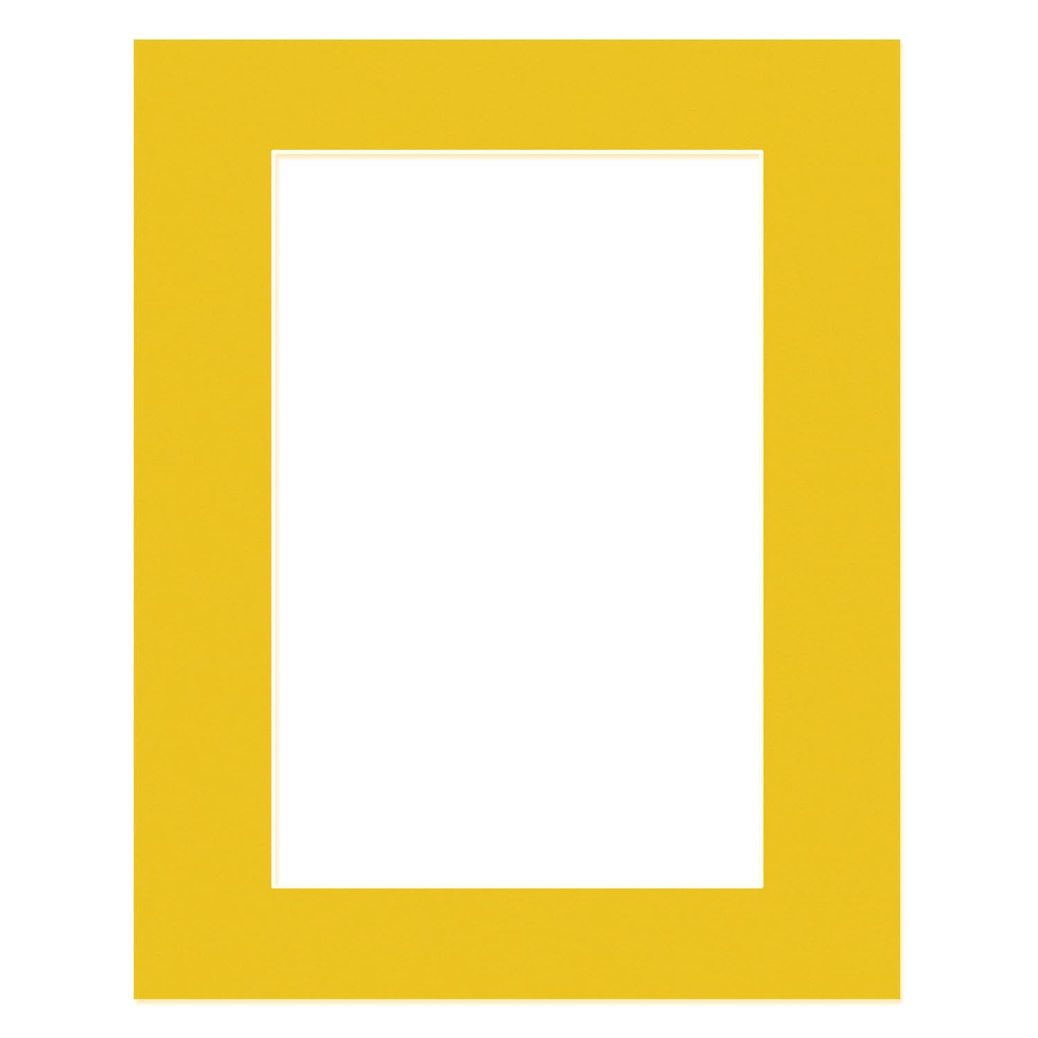Alison Kingsgate 20x16" Bright Yellow Picture Mount for 15x10" Aperture — image 1