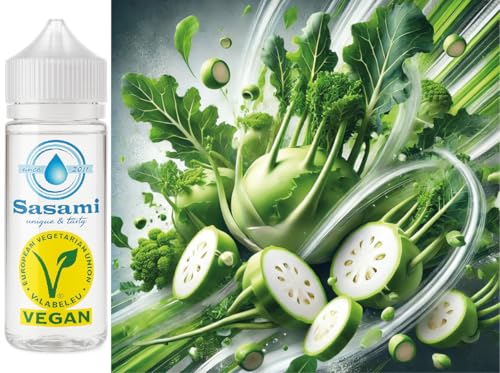 Chou-rave arôme concentré 100% vegan Sasami au format économique de 100 ml