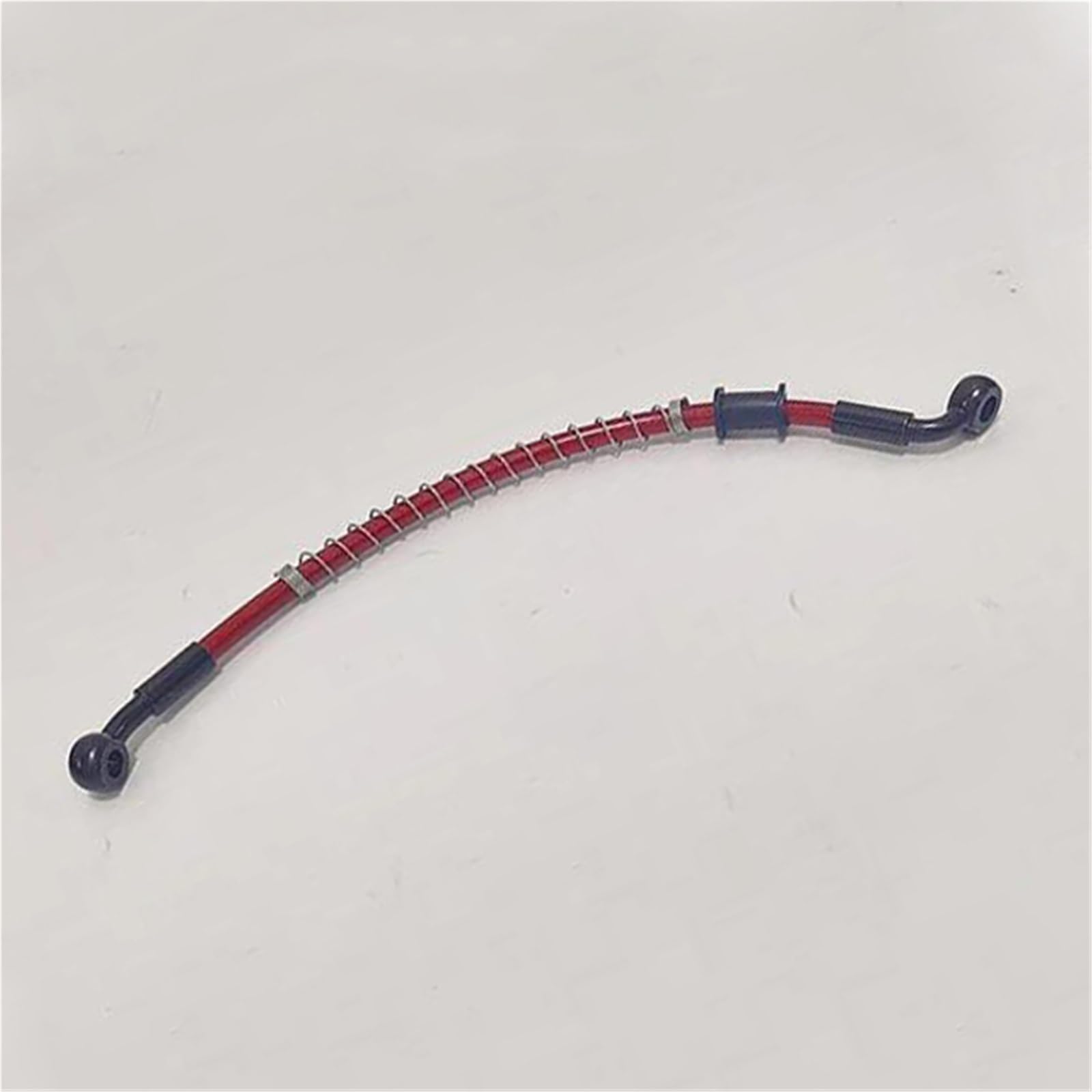 Lmnmy One Color Motorcycle Brake Clutch Line Motorcycle Accessories M8 Stainless Steel Hydraulic Brake Line Braided Cable Oil Hose 28°-90° 10Cm-500Cm(480Cm)