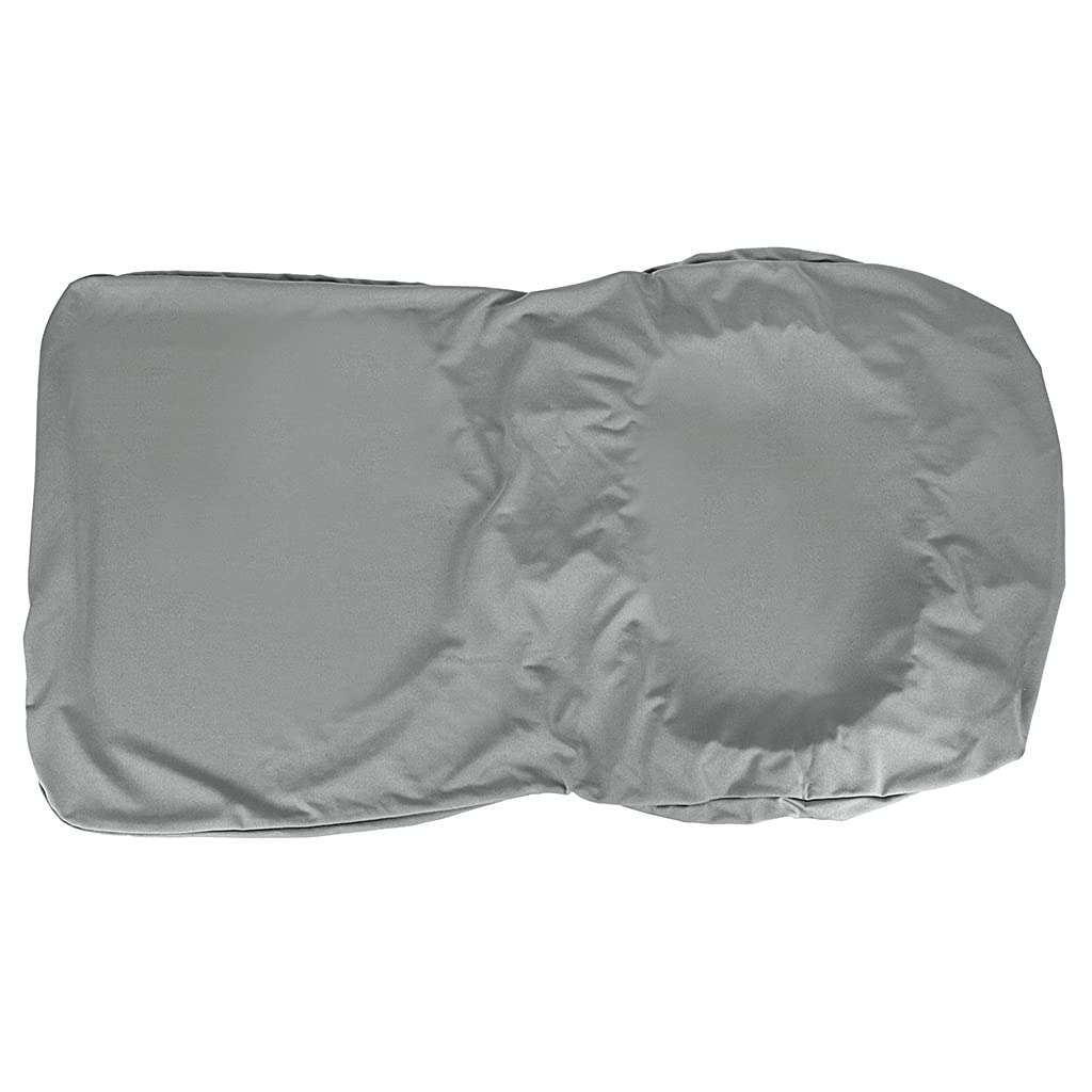 BTSKY - Copriseduta per sgabelli da bar, con rivestimento per schienale elasticizzato, per sedia bassa da pranzo, sedie girevoli da bar tipo sgabello con schienale (sedie non incluse), confezione da 2