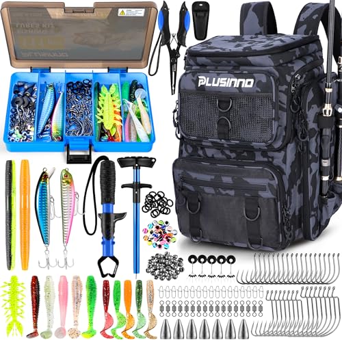 PLUSINNO Fishing Backpack