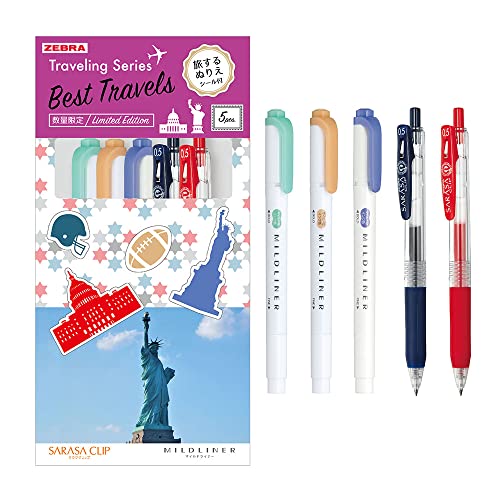 Amazon.co.jp: ゼブラ サラサクリップ マイルドライナー セット