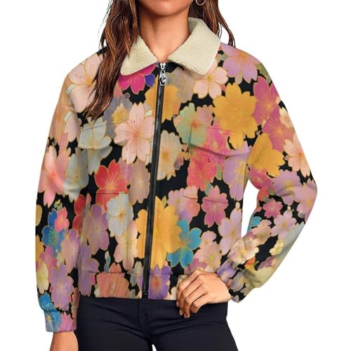 Chaqueta de forro polar para mujer ideal para paseos invernales y días de relax