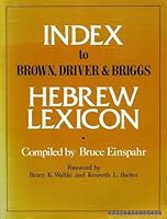 Index to Brown, Driver & Briggs Hebrew Lexicon 0851501656 Book Cover