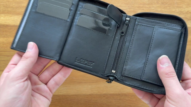 Portefeuille RFID Cuir Véritable - Sécurité Et Style - 11