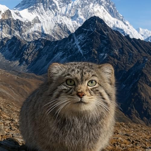 『Il gatto di Pallas la scoperta sull'everest una visione?』のカバーアート