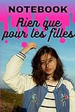  notebook rien pour les filles