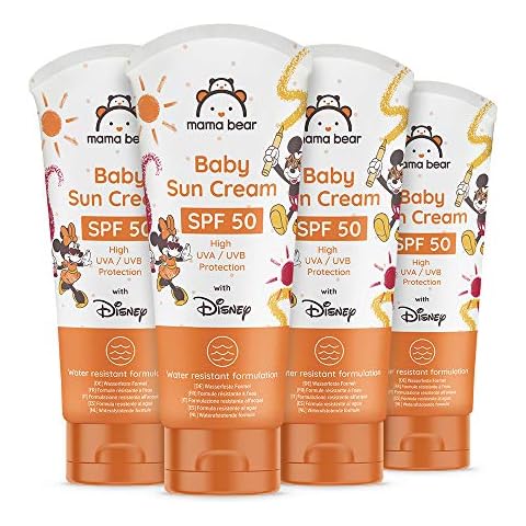 Mama Bear - Disney - Crema solar para bebé FPS 50 - 4x100ml Cover