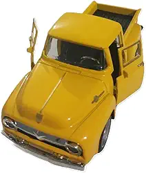 Carrinho Miniatura Caminhonete (Amarelo)