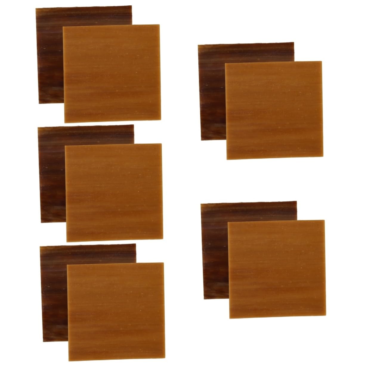 SEWACC 10piezas Azulejos De Mosaico De Vidrio Para Manualidades Material De Bricolaje Para Mosaicos Decoración De Interiores y Exteriores Suministros Para Artesanías Resistentes y