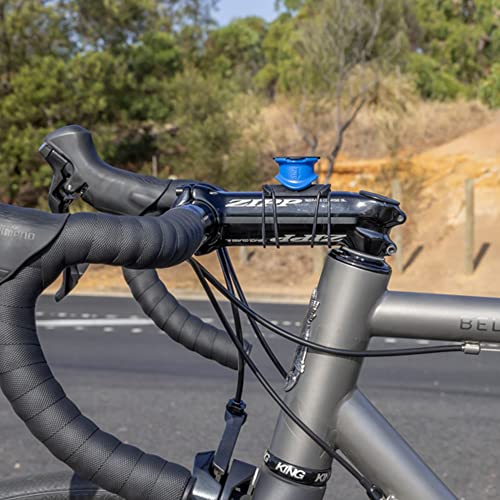 Image of Quad Lock Stem /Handlebar Bike Phone Holder Kit with MAG Phone Case for Samsung Galaxy S22 Plus