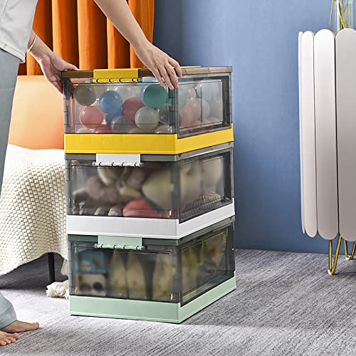 Cube de rangement pliable et durable Panier de rangement gain de place avec couvercle