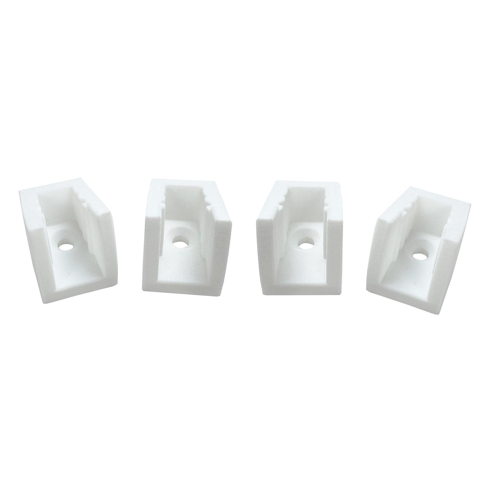 Mekalero Practical Polylactic Acid Tool Mounting Clamps 4Pcs Organizers Wall Brackets Garage Tool Mount for Neat Workshop Arrangement Organizers Wall Brackets