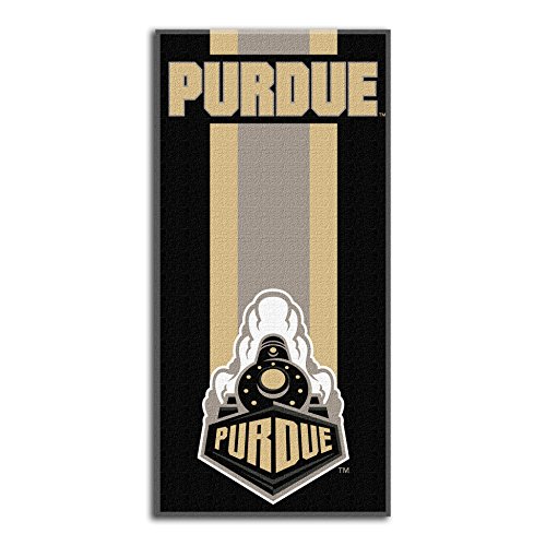 Northwest NCAA Purdue Boilermakers Unisex-Adult Beach Towel, 30" x 60", Zone Read