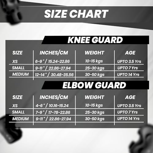 Image of JASPO Neo Kids Protective Gear Set | SX-4 | Knee Pads, Elbow Pads & Wrist Guards for Skating, Cycling & Skateboarding (Small Size)