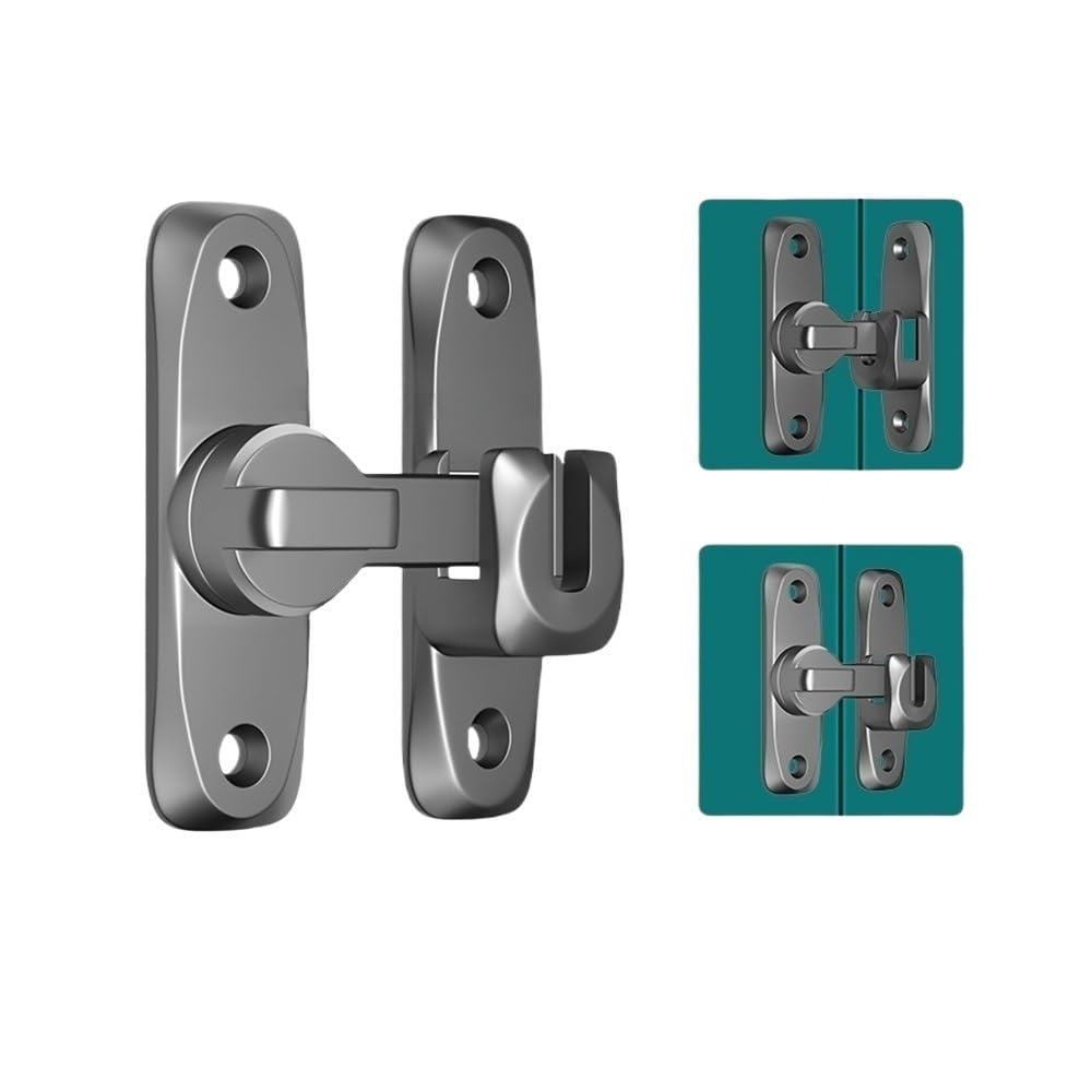 Metal Slide Bolt Latch for Wooden Gate and Fence Doors