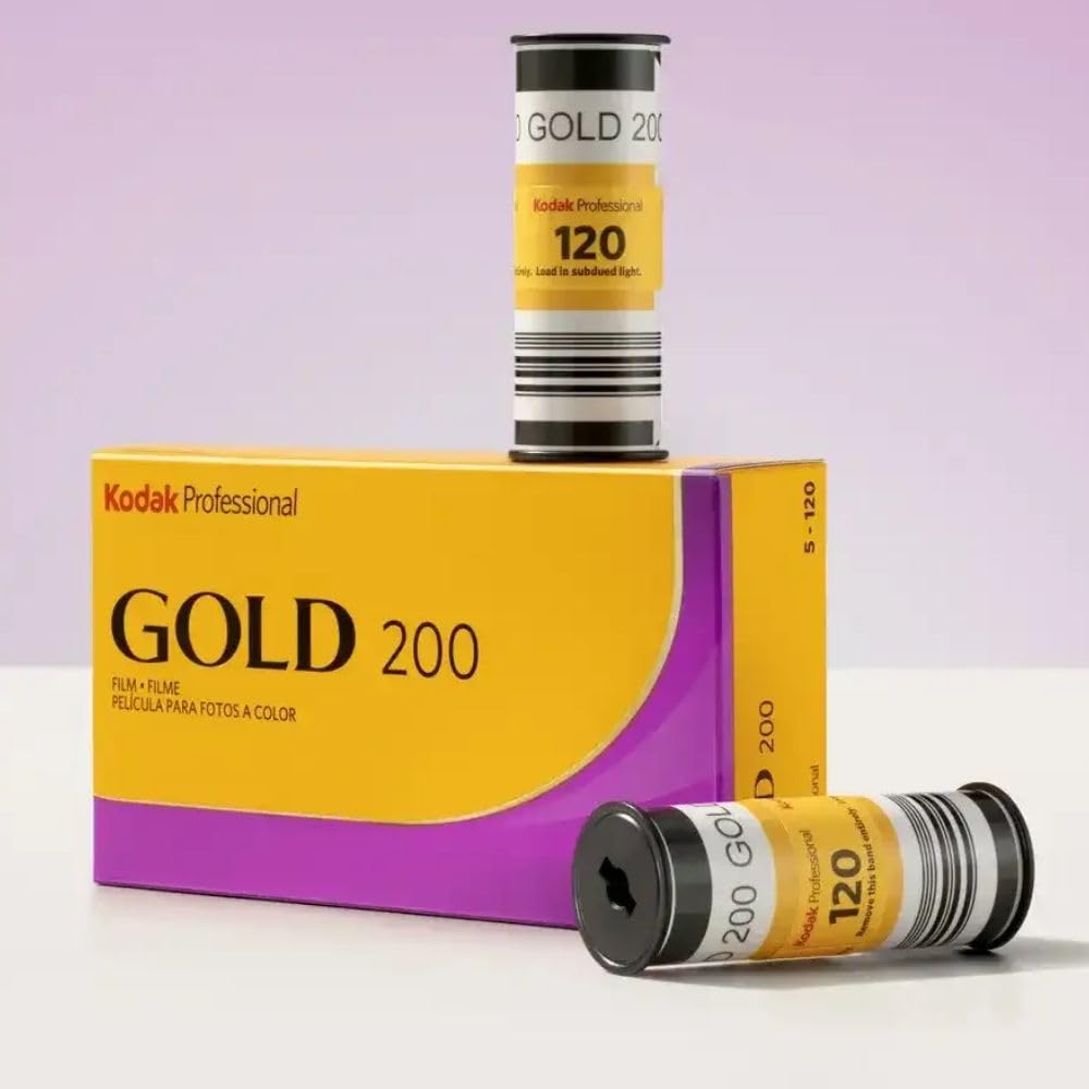 Amazon | コダック Kodak カラーネガティブフィルム GOLD 200 120 5本