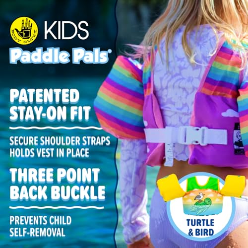Image of Body Glove Paddle Pals Learn to Swim Life Vest, 33-55 lbs | U.S. Coast Guard approved learn-to-swim aid, Type III child's PFD for recreational boating; perfect for pools, lakes, beaches