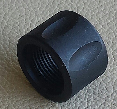 HGFLMR EUOTEO Ardour Van Xtreme Precision Black Fluted 5/8-24 x 7/8 OD x 5/8 Long THD Protector