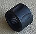Xtreme Precision Black Fluted 5/8-24 x 7/8 OD x 5/8 Long Thd Protector